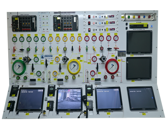 3 Diver Mix Gas Panel (Back Hidden Plumbing), D037